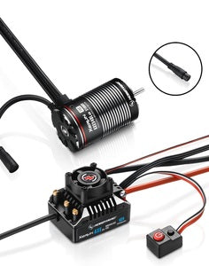 XERUN AXE 540L R2 Brushless System for Rock Crawler w/ AXE 540L-2100KV-R2 Motor, Combo