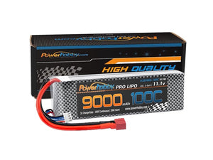 3S 11.1V 9000mah 100C-200 Lipo Battery w/ Deans Connector