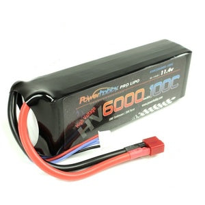 3S 11.4V High Voltage 6000MAH 100C Lipo Battery Pack w/ Deans Connector