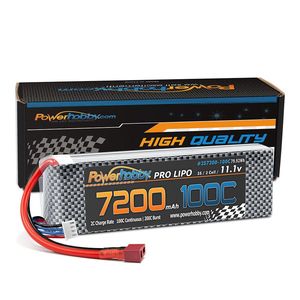 3S 11.1V 7200mAh 100C-200C LiPo Battery w/ DEANS Plug 100C Continous / 200C Brust