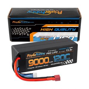 4S 15.2V 9000mAh 120C Graphene LiPo Battery w/ Deans Plug 120C Continous / 2400C Brust