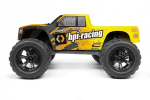 Jumpshot 1/10 Monster Truck Flux 2WD Grey / Yellow, RTR