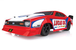 DR10 Pro Reakt Lucas Oil Race Car, 1/10 On-Road Brushless 2WD RTR w/ LiPo Battery & Charger