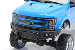 Ford F250 1/10 4WD KG1 Edition Lifted Truck Daytona Blue - RTR