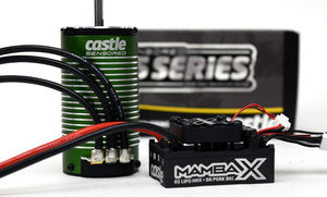 Mamba X 25.2V Waterproof ESC & 1515-2200 KV Sensored Motor, E-Buggy Combo