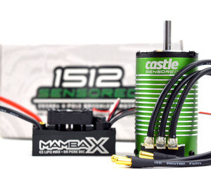 Mamba X 25.2V Waterproof ESC & 1512-1800KV Sensored Motor, E-Buggy Combo