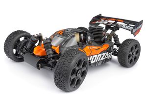 Vorza 3.5 Buggy, 1/8 Scale 4WD RTR Big Block Nitro w/ 2.4GHz Radio System, Orange