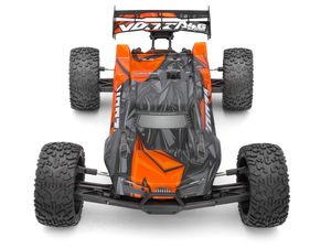 Vorza 4.6 Truggy, 1/8 Scale 4WD RTR Big Block Nitro w/2.4Ghz Radio System, Orange