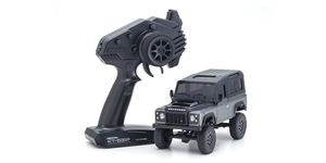 MINI-Z 4x4 Series MX-01 Readyset Land Rover Defender 90 Autobiography Corris Gray / Santorini Black