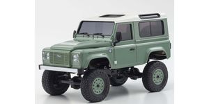 MINI-Z 4x4 Series MX-01 Readyset Land Rover Defender 90 Heritage Grasmere Green / Alaska White