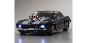 Fazer Mk2 1969 Chevy Camaro Z/28 RS Supercharged VE, Tuxedo Black, 1/10 Electric 4WD Touring Car