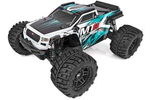 Rival MT8 1/8 Scale 4WD Teal Electric Monster Truck, RTR, w/ LiPo & Charger- Combo