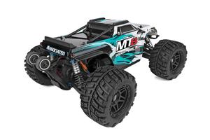 Rival MT8 1/8 Scale 4WD Teal Electric Monster Truck, RTR, w/ LiPo & Charger- Combo