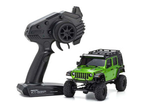 MINI-Z 4x4 Series MX-01 Readyset Jeep Wrangler Unlimited Rubicon with Accessory Parts Mojito