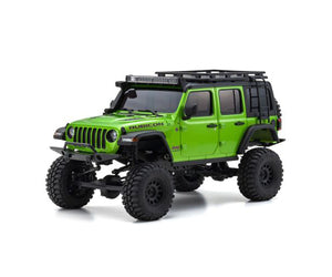 MINI-Z 4x4 Series MX-01 Readyset Jeep Wrangler Unlimited Rubicon with Accessory Parts Mojito