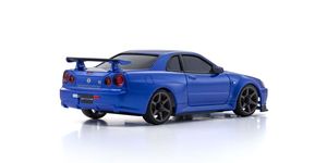 MINI-Z AWD MA-020 Series Readyset Nissan Skyline GT-R V.spec II Nur (R34) Metallic Blue