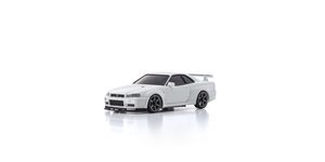 MINI-Z AWD MA-020 Series Readyset Nissan Skyline GT-R V.spec II Nur (R34) White