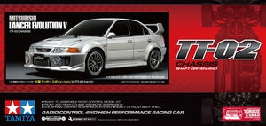 1/10 RC 4WD Mitsubishi Lancer Evolution V (TT-02 Chassis)