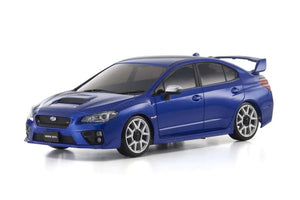 Mini-Z AWD MA-20 ReadySet Subaru Impreza WRX STI Blue