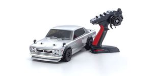 1/10 EP 4WD Phaser Mk2 FZ02 Nissan Skyline 2000GT-R (KPGC10) Tuned Version Silver Faithfully reproduce the famous car nicknamed "Hakosuka GT-R" with an ultra-scale body!