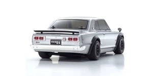 1/10 EP 4WD Phaser Mk2 FZ02 Nissan Skyline 2000GT-R (KPGC10) Tuned Version Silver Faithfully reproduce the famous car nicknamed "Hakosuka GT-R" with an ultra-scale body!