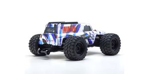 1980 Mad Wagon 1/10 4WD RTR Brushless Monster Truck, Blue