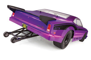 DR10 Drag Race Car, 1/10 Brushless 2WD RTR, w/ LiPo Battery & Charger, Purple