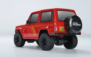 MSA-1E 2.0 Mitsubishi Pajero XL-W 1/24 4WD RTR Crawler The MSA-1E 2.0 Platform - More Torque, More Fun & Better Drivability